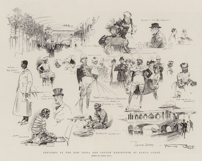 Croquis à la nouvelle exposition de l